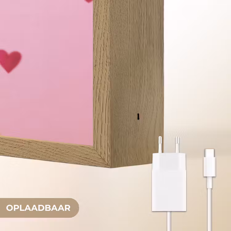 Lightbox - Wandlamp - Hond - Kiss- Valentijn - Hartjes — 7