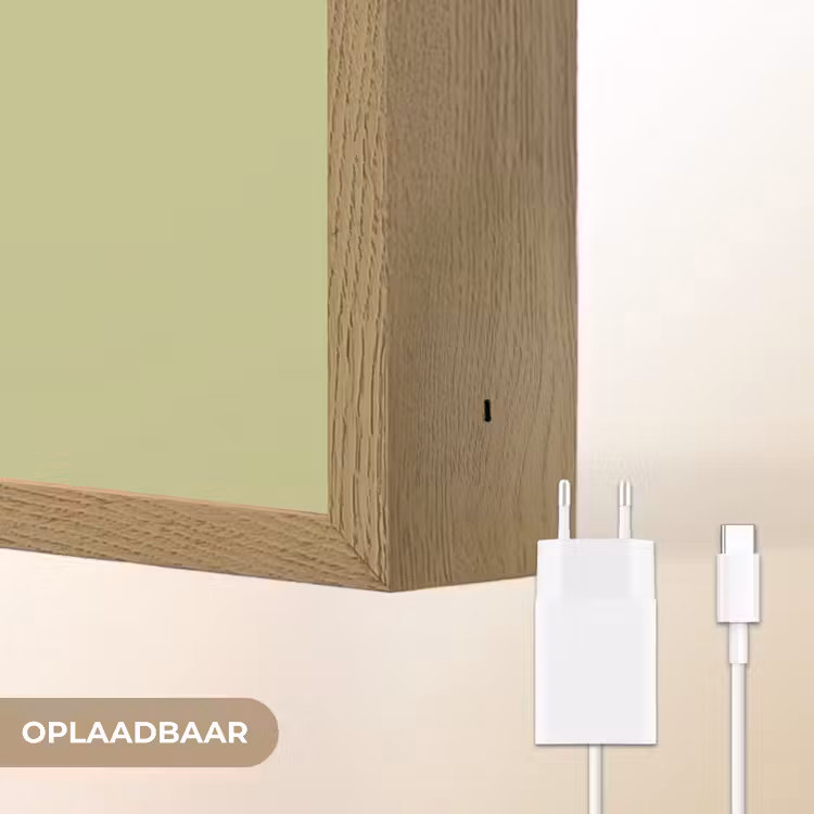 Lightbox - Wandlamp - Kiwi - Lijntekening - Minimalistisch - Groen — 7