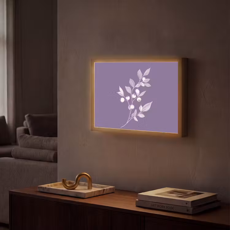 Lightbox - Wandlamp - Tak - Sierlijk - Bladeren - Minimalistisch — 2