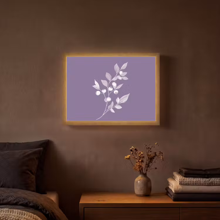Lightbox - Wandlamp - Tak - Sierlijk - Bladeren - Minimalistisch — 3