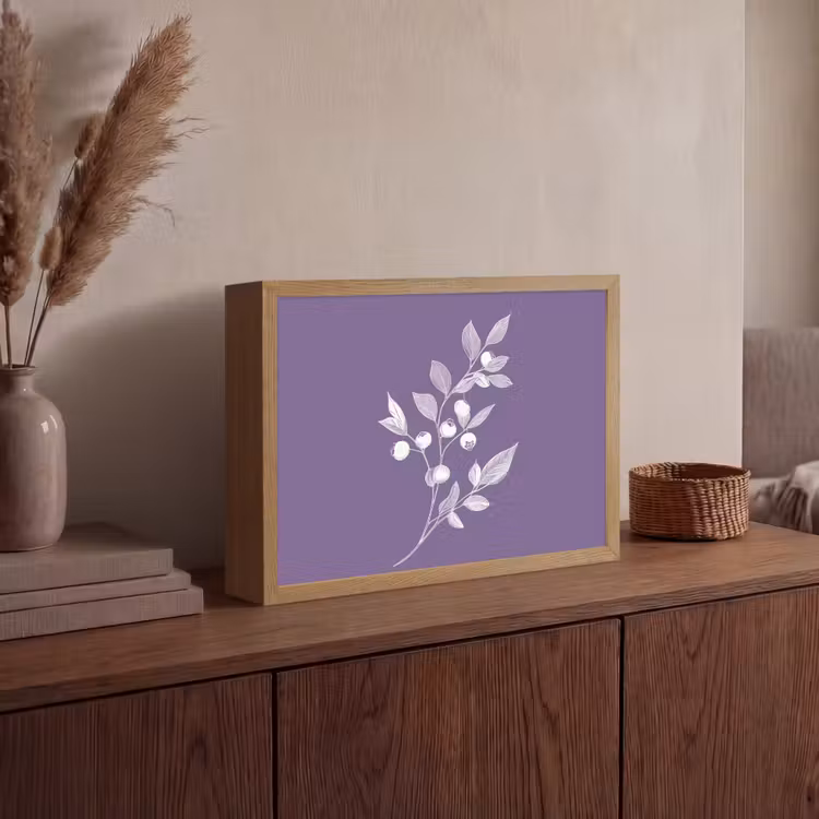 Lightbox - Wandlamp - Tak - Sierlijk - Bladeren - Minimalistisch — 4