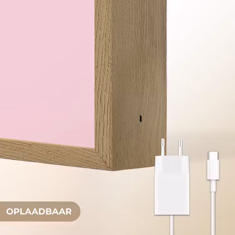 Lightbox - Wandlamp - Tekst - Roze - Love - Hart — 7