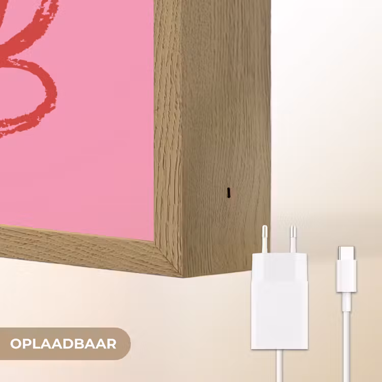 Lightbox - Wandlamp - Thee - Roze - Valentijn - Tekst — 6