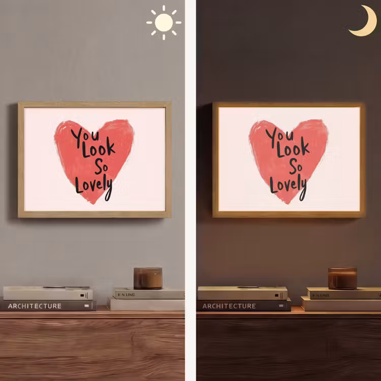 Lightbox - Wandlamp - Hart - Rood - Valentijn — 6