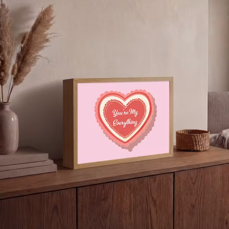 Lightbox - Wandlamp - Liefde - Hart - Valentijn — 4