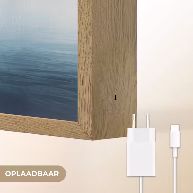 Lightbox - Wandlamp - Meeuw - Wit - Zee - Mistig — 7