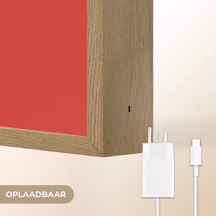 Lightbox - Wandlamp - Minimalistisch - Rood - Roze - Hartjes — 7