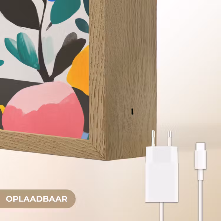 Lightbox - Wandlamp - Stippen - Vormen - Modern - Kleuren — 7