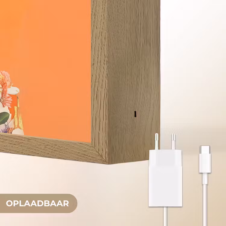 Lightbox - Wandlamp - Vlinders - Vrouw - Zonnebril - Kleurrijk — 7