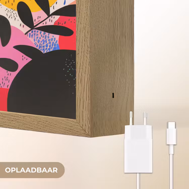 Lightbox - Wandlamp - Vormen - Stippen - Kleurrijk — 7