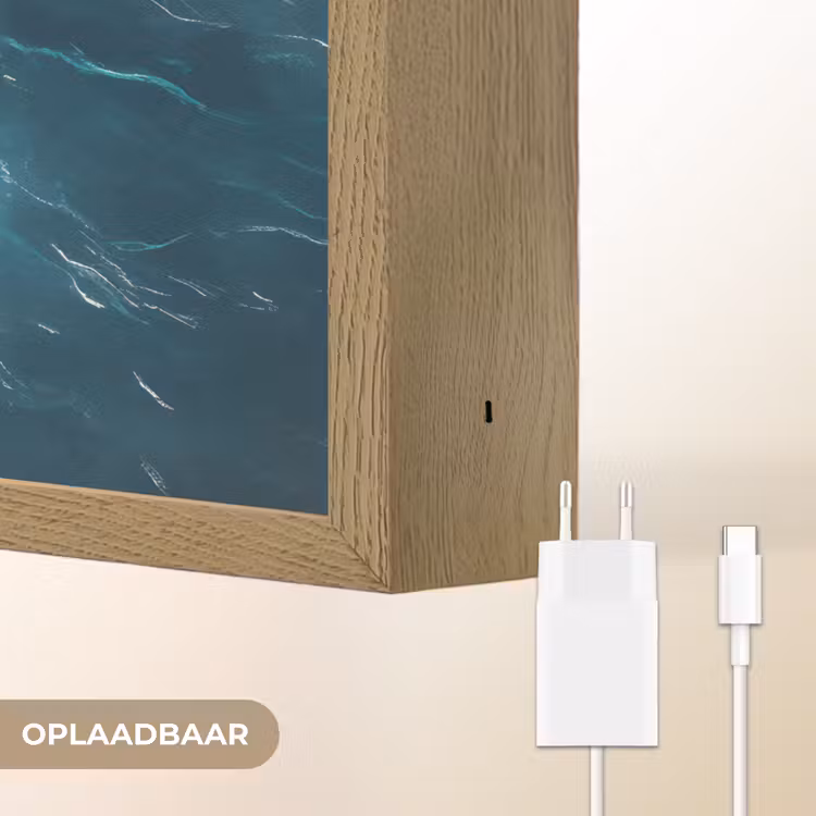 Lightbox - Wandlamp - Vuurtoren - Rots - Zee - Golven — 7