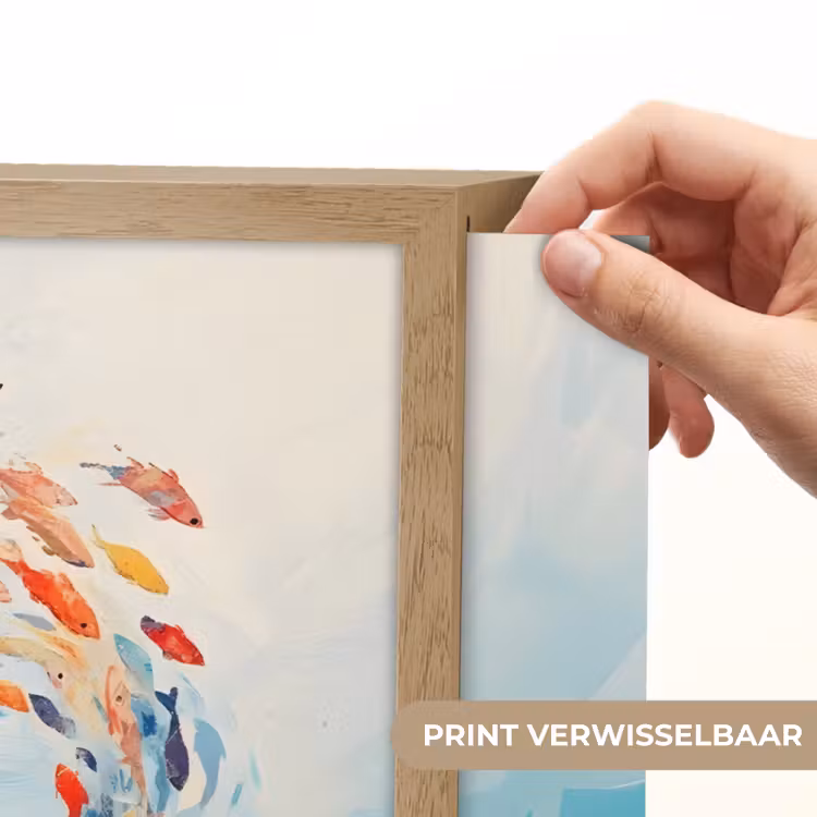 Lightbox - Wandlamp - Zee - Vissen - Kleurrijk - Dynamisch — 5