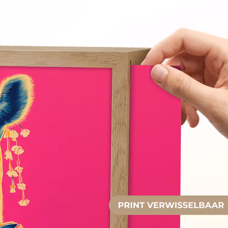 Lightbox - Wandlamp - Kameel - Bloemen - Kimono - Waaiers — 5