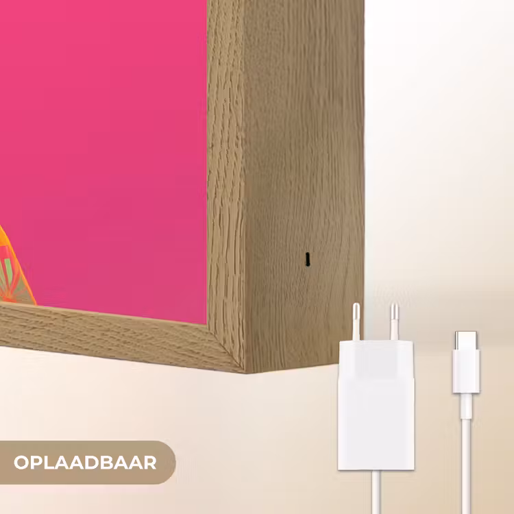 Lightbox - Wandlamp - Kameel - Bloemen - Kimono - Waaiers — 7