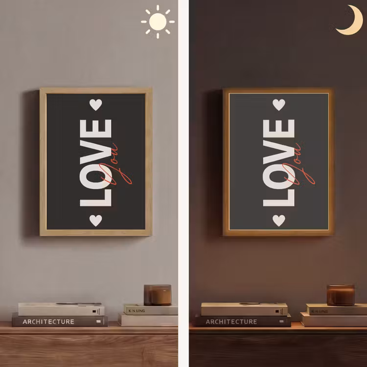 Lightbox - Wandlamp - Love - Rood - Valentijn — 5