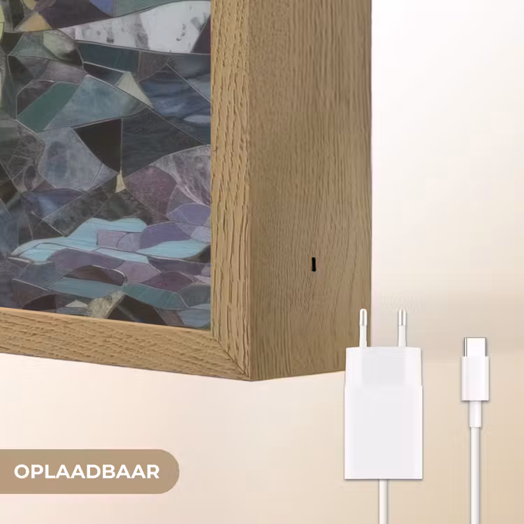 Lightbox - Wandlamp - Vissen - Koraal - Zee - Mozaïek — 7