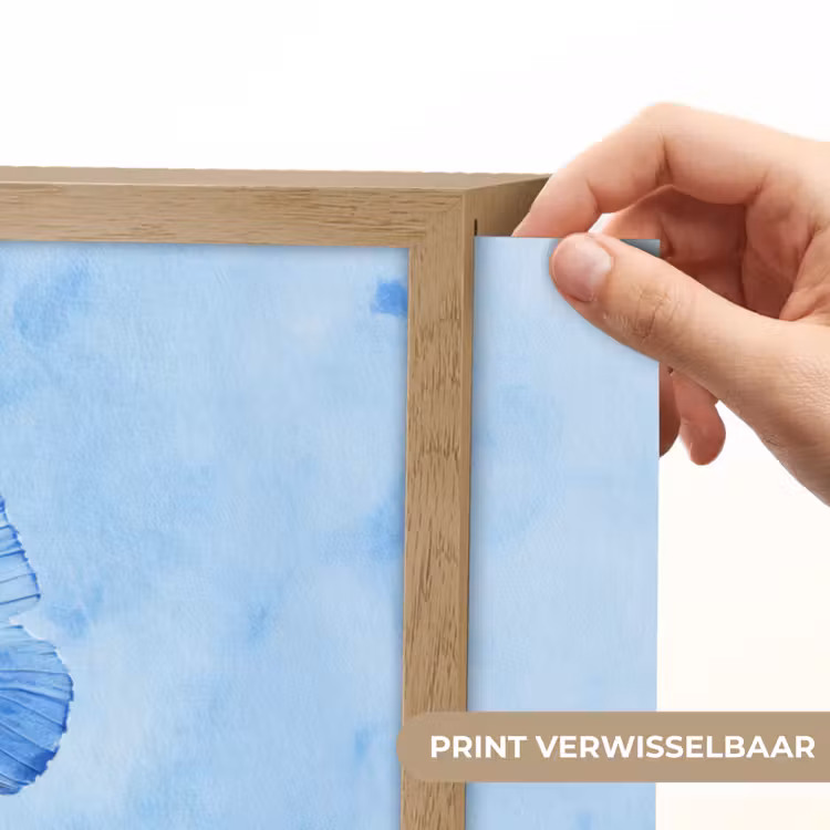 Lightbox - Wandlamp - Vlinders - Sierlijk - Blauw — 5