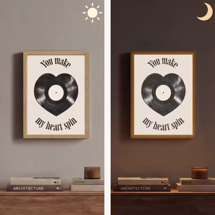 Lightbox - Wandlamp - Love - Muziek - Quote — 5