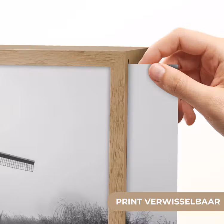 Lightbox - Wandlamp - Molen - Weerspiegeling - Landschap - Water — 5