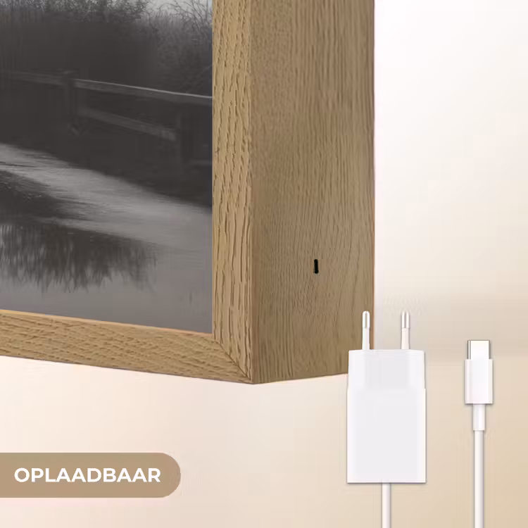 Lightbox - Wandlamp - Molen - Weerspiegeling - Landschap - Water — 7