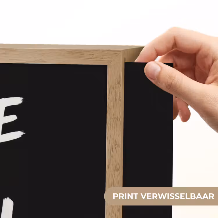 Lightbox - Wandlamp - Quote - Zwart - Simpel — 5