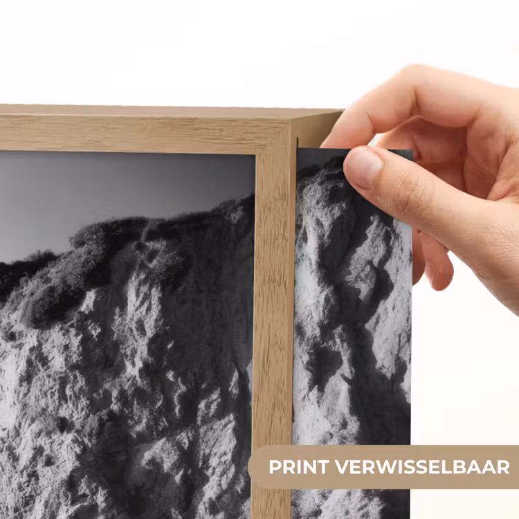 Lightbox - Wandlamp - Strand - Klif - Golven - Voetstappen — 5
