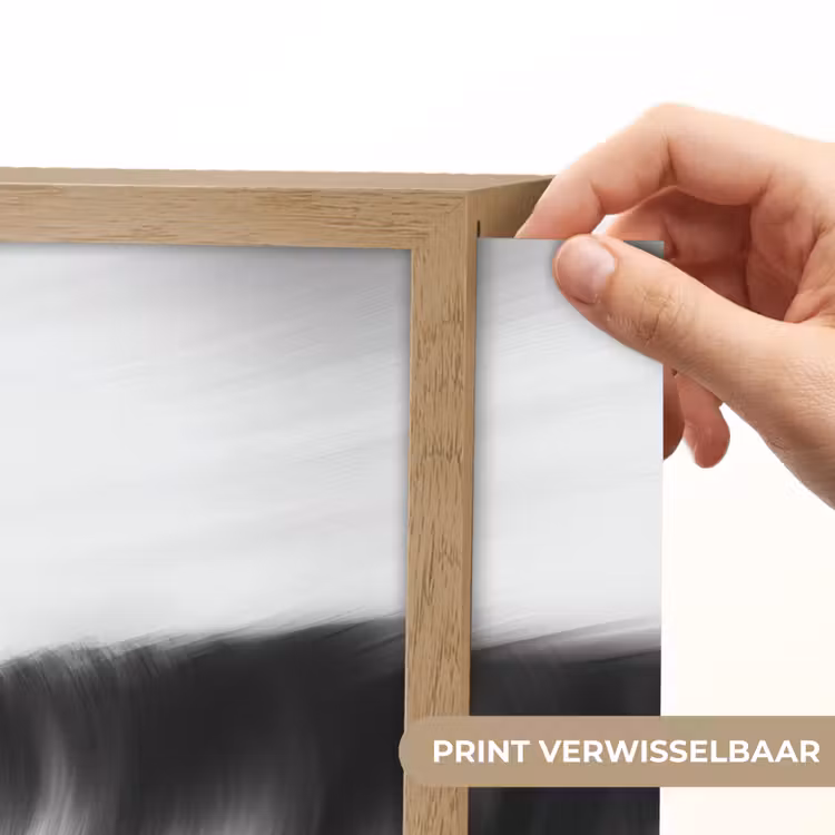 Lightbox - Wandlamp - Surfer - Golf - Vervaagd - Zwart — 5