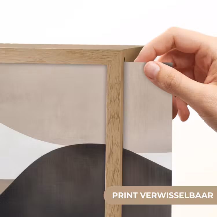 Lightbox - Wandlamp - Golven - Abstract - Beige — 5