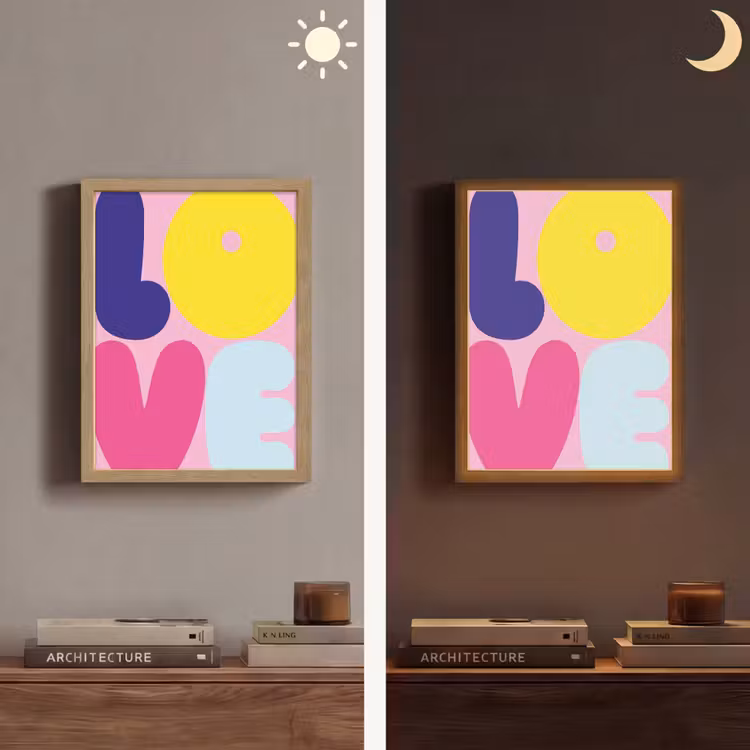 Lightbox - Wandlamp - Love - Valentijn - Kleurrijk — 5