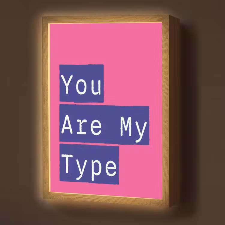 Lightbox - Wandlamp - Valentijn - Tekst - Love — 1