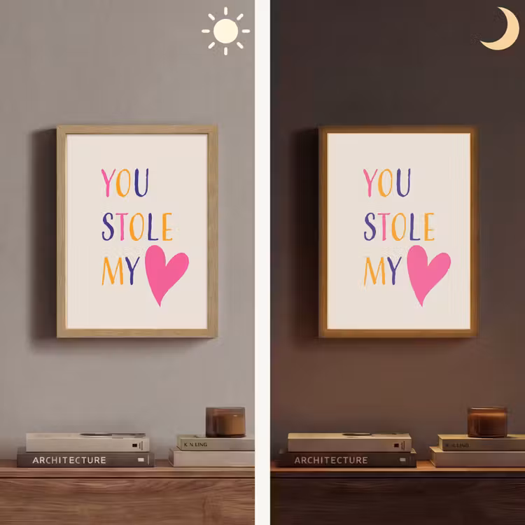 Lightbox - Wandlamp - Hart - Valentijn - Tekst — 5