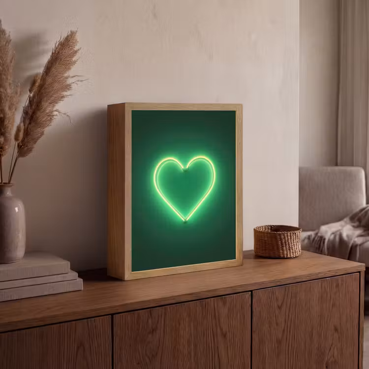 Lightbox - Wandlamp - Neon - Groen - Licht — 4