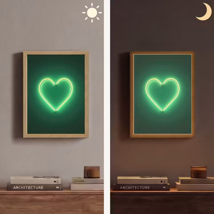 Lightbox - Wandlamp - Neon - Groen - Licht — 5