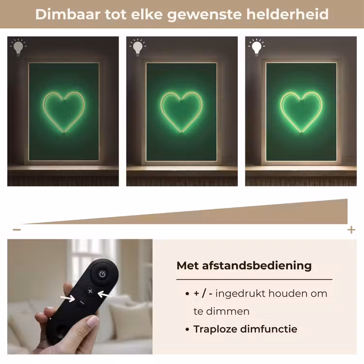 Lightbox - Wandlamp - Neon - Groen - Licht — 8