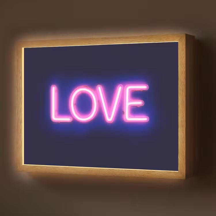 Lightbox - Wandlamp - Neon - Love - Valentijn — 1