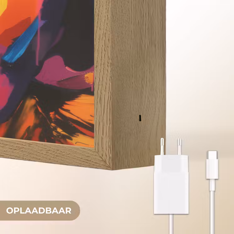 Lightbox - Wandlamp - Vrouw - Gezicht - Kleurrijk — 7