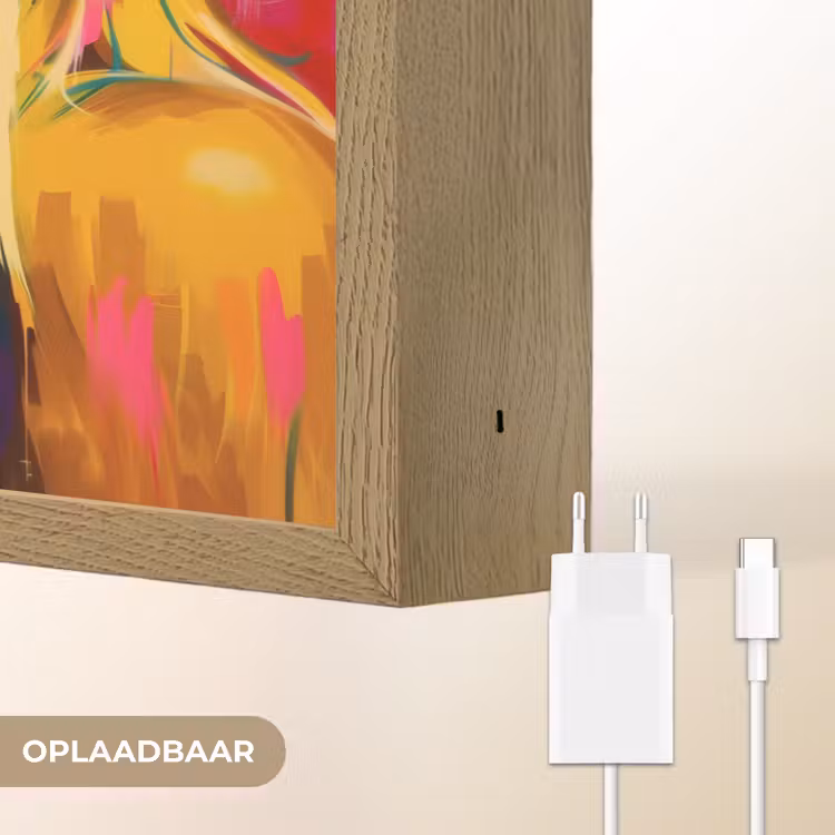 Lightbox - Wandlamp - Zonnebril - Roze - Vrouw - Rietje — 7