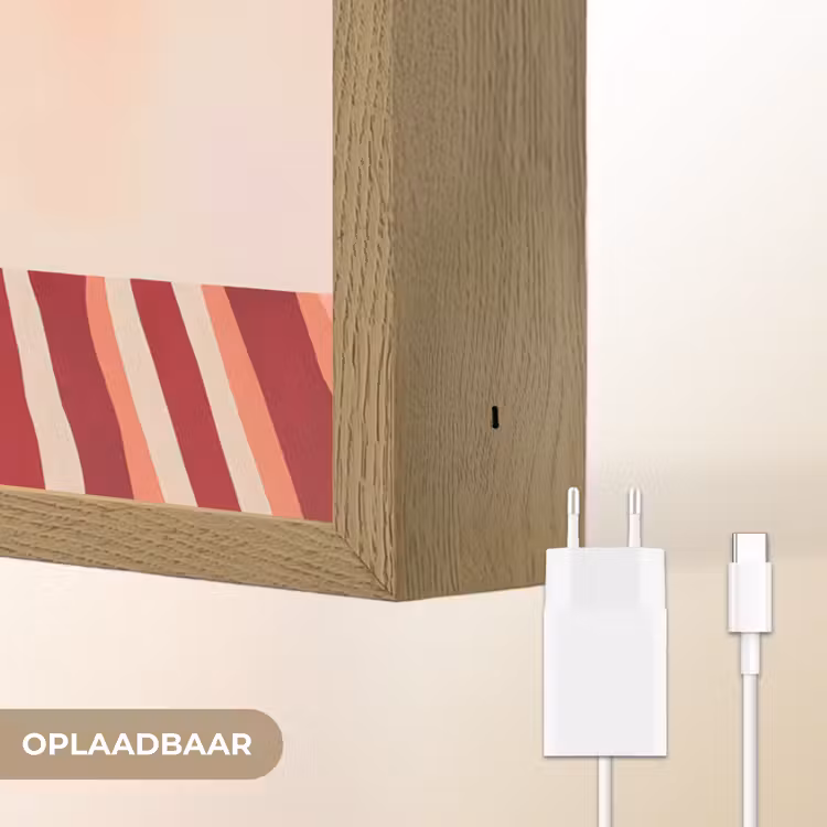 Lightbox - Wandlamp - Vaas - Bloemen - Vlinder - Rood — 7