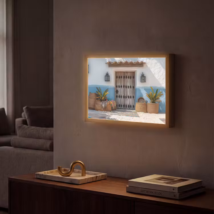 Lightbox - Wandlamp - Deur - Manden - Planten — 2