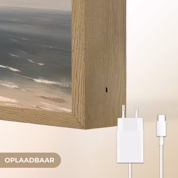 Lightbox - Wandlamp - Klif - Zee - Boom — 7