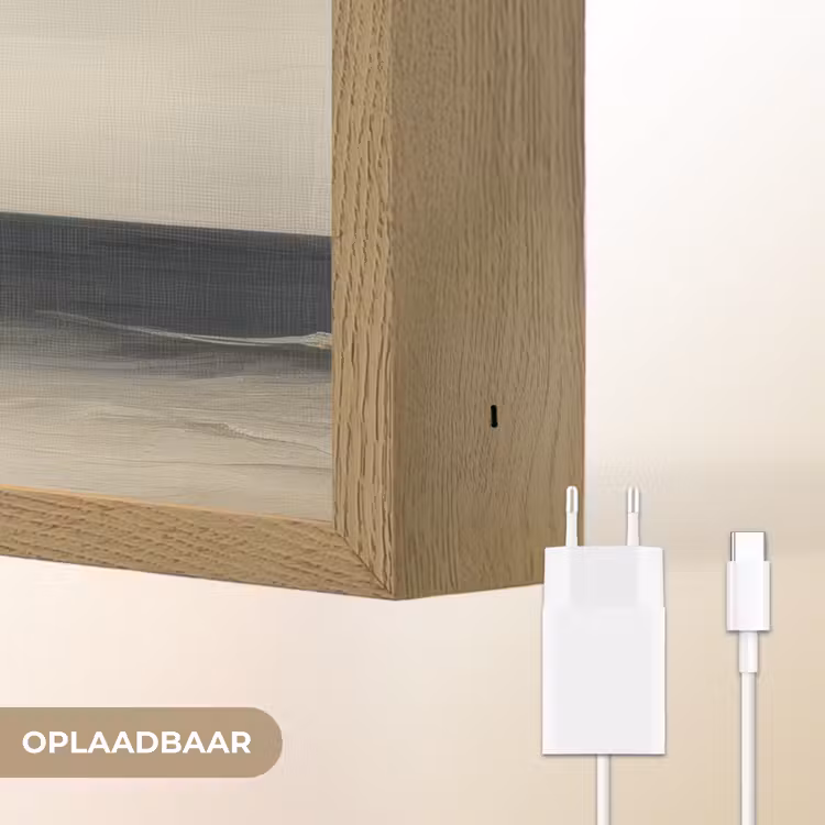 Lightbox - Wandlamp - Kust - Golven - Rots - Storm — 7