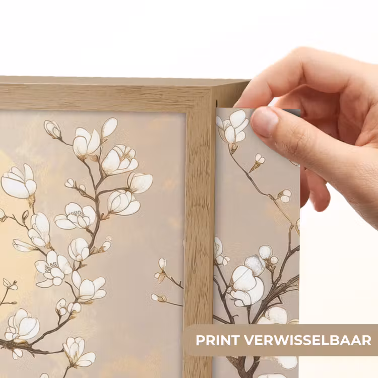 Lightbox - Wandlamp - Pauw - Tak - Bloemen — 5