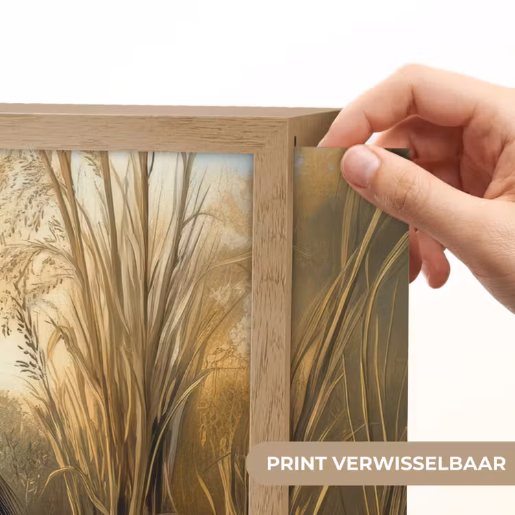 Lightbox - Wandlamp - Reiger - Water - Planten — 5
