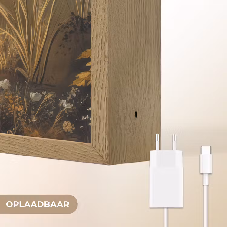 Lightbox - Wandlamp - Reiger - Water - Planten — 7