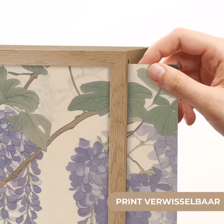 Lightbox - Wandlamp - Specht - Bloemen - Paars — 5