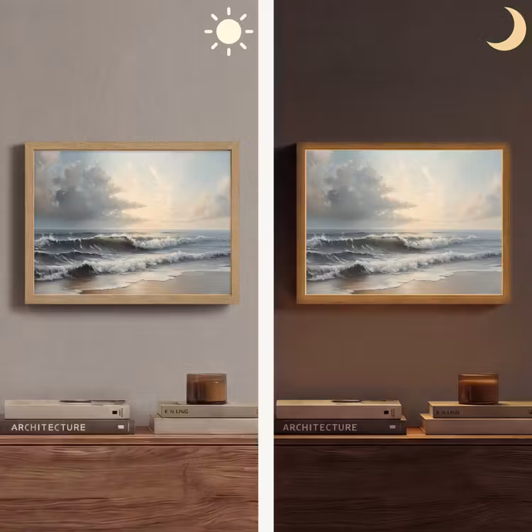 Lightbox - Wandlamp - Strand - Zee - Zonsondergang — 6