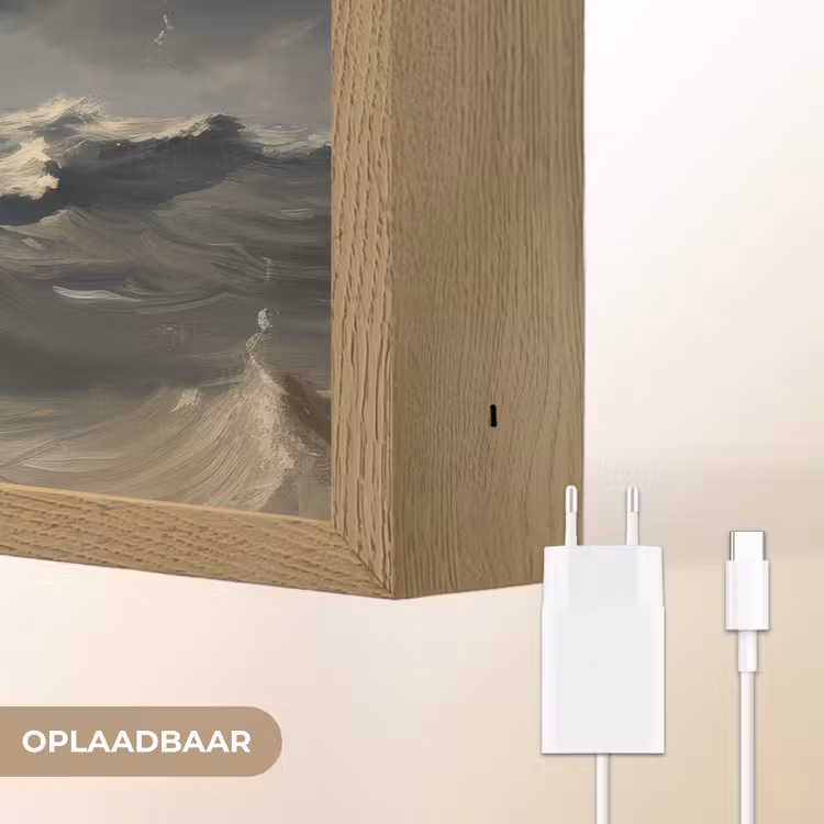 Lightbox - Wandlamp - Vuurtoren - Golven - Storm — 7