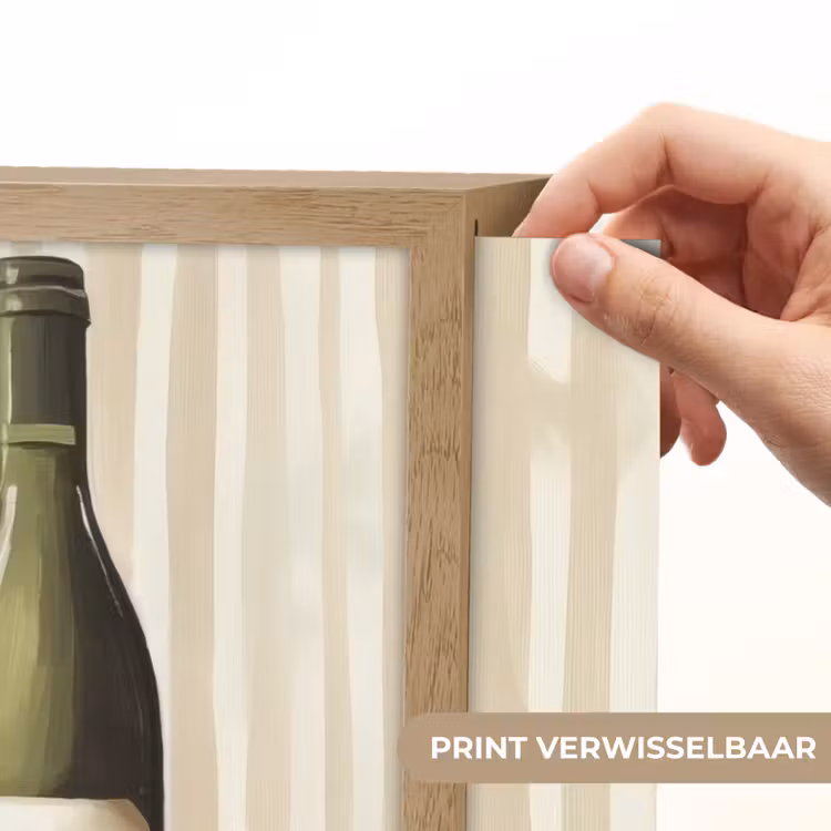 Lightbox - Wandlamp - Wijn - Druiven - Kaas - Bladeren — 5