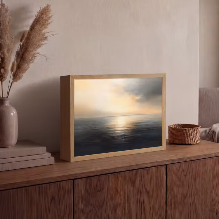 Lightbox - Wandlamp - Zon - Horizon - Zee — 4