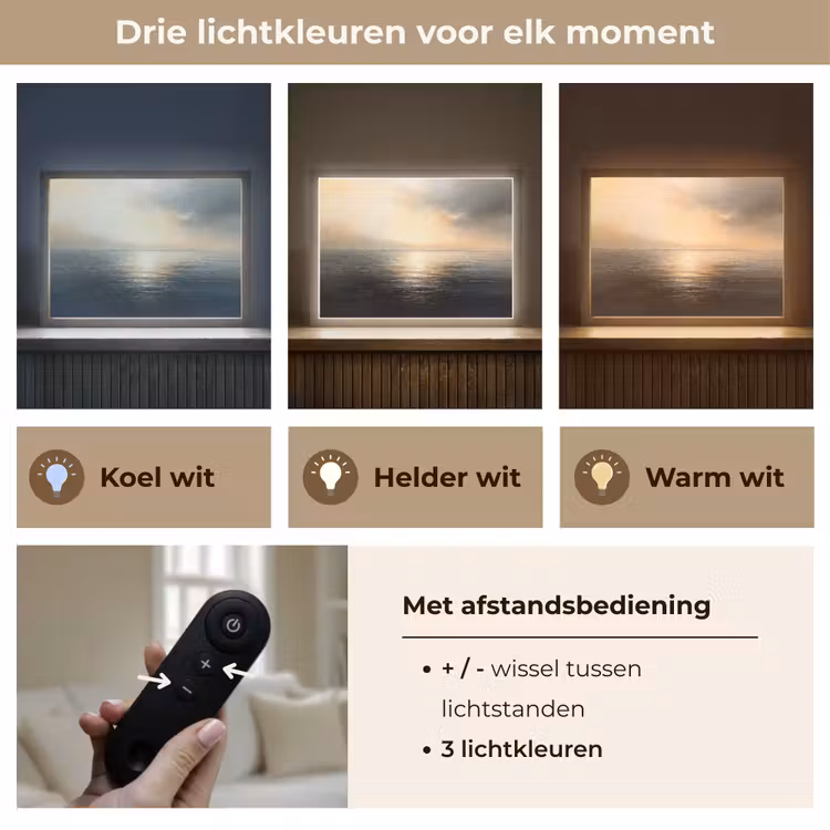 Lightbox - Wandlamp - Zon - Horizon - Zee — 8
